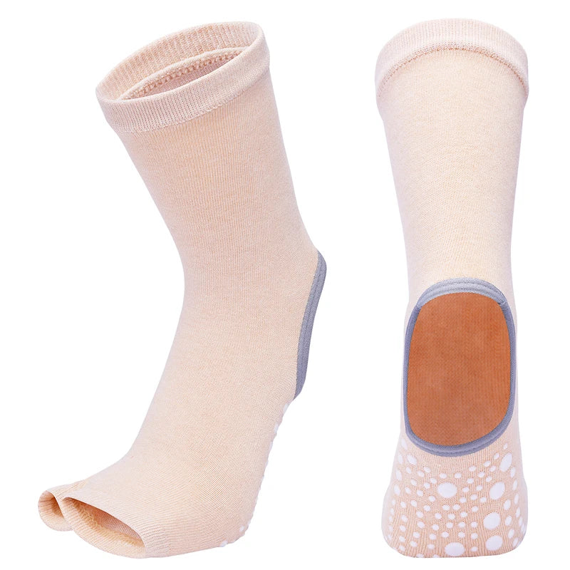 Yoga Pilates Socken Rutschfest Baumwolle