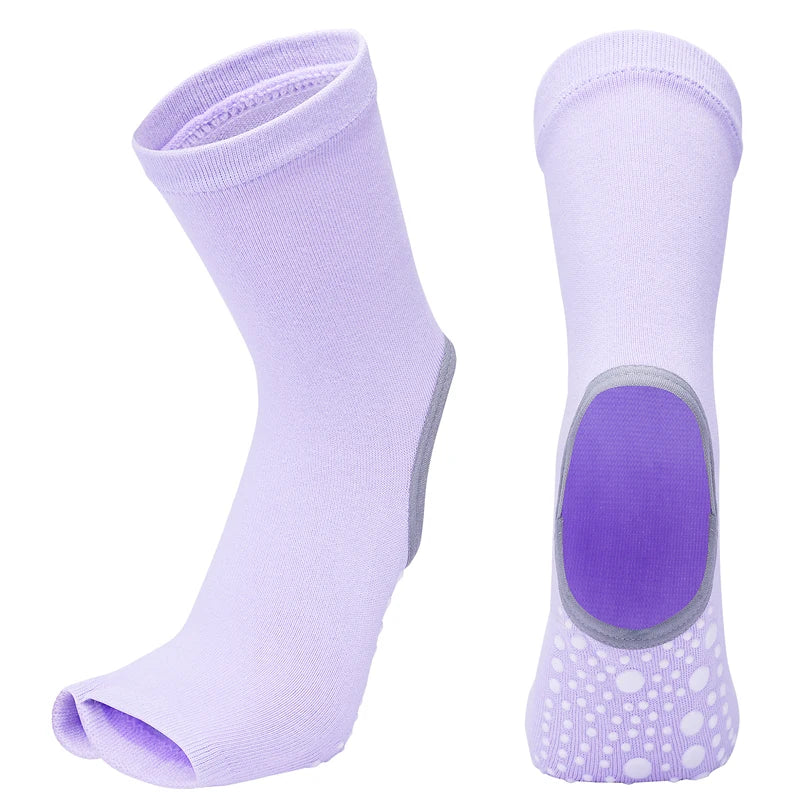 Yoga Pilates Socken Rutschfest Baumwolle